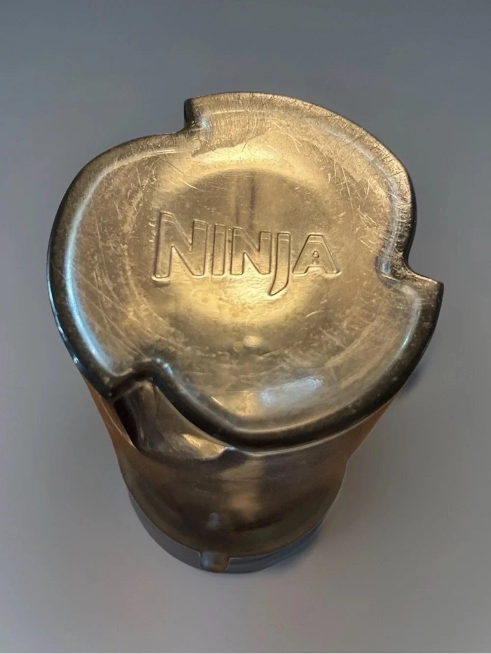 Ninja Clear Blender Cup with Stainless Steel Blades - Black Base